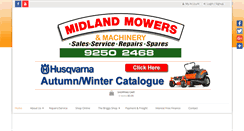 Desktop Screenshot of midlandmowers.com.au